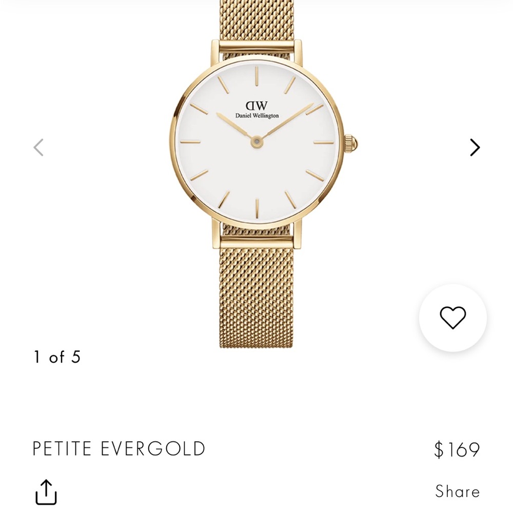 Daniel Wellington Petite Evergold Watch 28mm